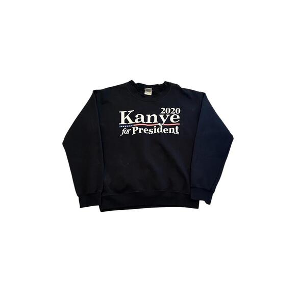 Other - Kanye 2020 Black Graphic Crewneck Sweatshirt – Size Small